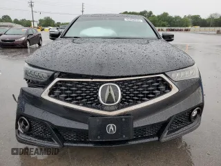 2019 Acura TLX w/A-Spec Pkg with VIN 19UUB3F64KA005399, listed as a Copart auction lot 55662635 with 52,434 mi miles and Salvage title. Bid and sale history available at DreamBid. Image 5.