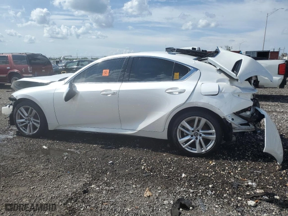 2023 Lexus IS with VIN JTHCA1D24P5128510, listed as a Copart auction lot 45921535 with NaN miles and Non Repairable. Bid and sale history available at carsss.com. Image 2.