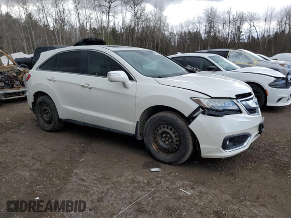 2017 Acura RDX w/Advance Pkg with VIN 5J8TB4H72HL800519, listed as a Copart auction lot 49222395 with 175,416 mi miles and Salvage Title. Bid and sale history available at carsss.com. Image 4.