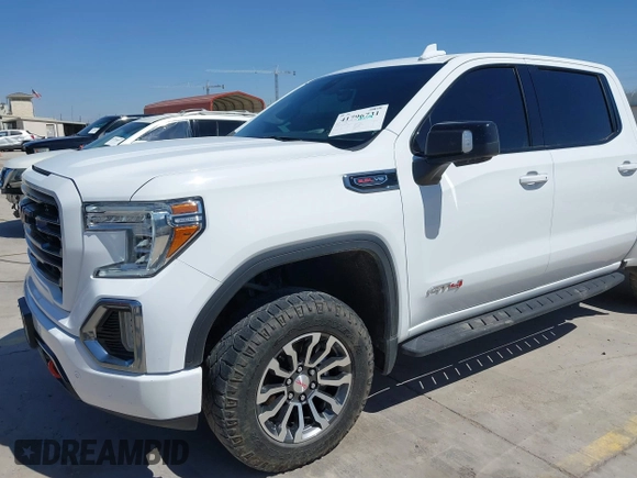 2022 GMC Sierra 1500 AT4 with VIN 3GTP9EEL7NG118666, listed as a IAAI auction lot 41796731 with 55,553 mi miles and . Bid and sale history available at DreamBid. Image 6.