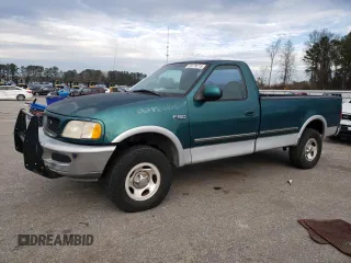 1997 Ford F-150 z VIN 1FTDF18W9VKC37550, wystawiony jako Copart lot #88179715 z przebiegiem 187 730 mil mil oraz Czysty tytuł • Clean title. Historia ofert i sprzedaży dostępna na DreamBid. Obrazek 1.