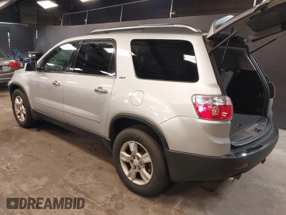 2009 GMC Acadia SLT1 with VIN 1GKEV23D59J118252, listed as a IAAI auction lot 42570244 with 110,310 mi miles and . Bid and sale history available at DreamBid. Image 3.