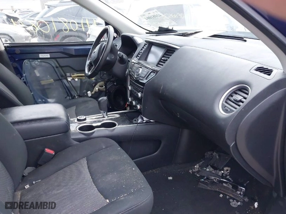 2018 Nissan Pathfinder SV with VIN 5N1DR2MM1JC636244, listed as a IAAI auction lot 41081084 with 114,711 mi miles. Bid and sale history available at carsss.com. Image 5.