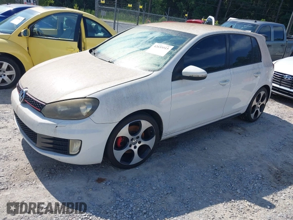 2010 Volkswagen Golf GTI with VIN WVWHV7AJ0AW227692, listed as a IAAI auction lot 42655515 with 144,748 mi miles and . Bid and sale history available at DreamBid. Image 2.