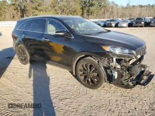 2020 Kia Sorento EX V6 with VIN 5XYPH4A53LG659830, listed as a Copart auction lot 88871045 with 45,383 mi miles and Salvage Title. Bid and sale history available at carsss.com. Image 4.