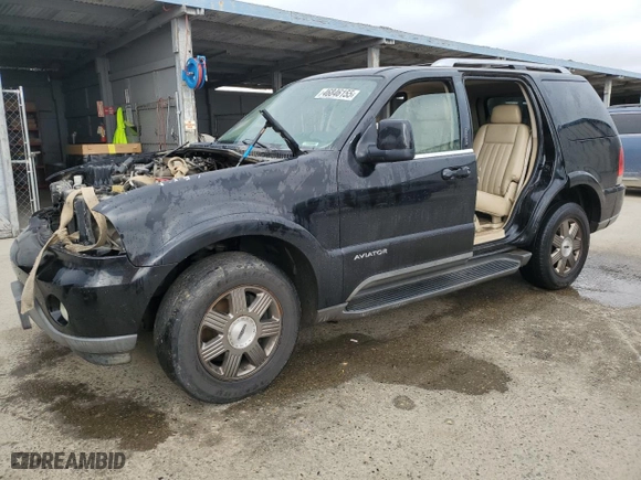 2005 Lincoln Aviator with VIN 5LMEU88H95ZJ08129, listed as a Copart auction lot 46846155 with 0 mi miles and Salvage Title. Bid and sale history available at carsss.com. Image 1.