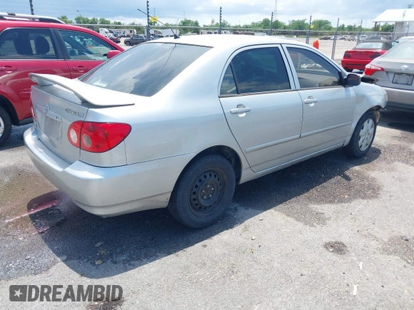 2006 Toyota Corolla CE with VIN JTDBR32E660090644, listed as a IAAI auction lot 42353573 with Not provided miles and . Bid and sale history available at DreamBid. Image 4.