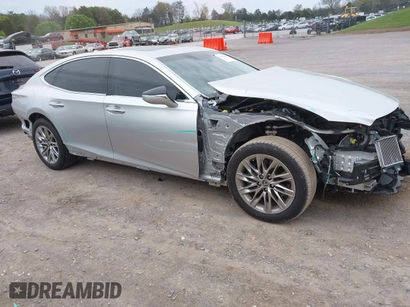 2018 Lexus LS 500 z VIN JTHB51FF8J5000536, wystawiony jako IAAI lot #41842885 z przebiegiem 39 277 mil mil oraz . Historia ofert i sprzedaży dostępna na DreamBid. Obrazek 1.
