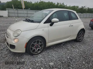 2012 FIAT 500 Sport z VIN 3C3CFFBR7CT186741, wystawiony jako Copart lot #58833045 z przebiegiem 168 764 mil mil oraz Tytuł czysty. Historia ofert i sprzedaży dostępna na DreamBid. Obrazek 1.