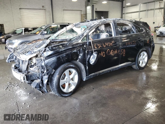2012 Lexus RX 350 with VIN 2T2BK1BA5CC127329, listed as a Copart auction lot 63064804 with 0 mi miles and Non Repairable. Bid and sale history available at carsss.com. Image 1.