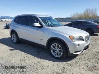 2011 BMW X3 35i with VIN 5UXWX7C58BL733760, listed as a Copart auction lot 52126905 with 139,084 mi miles and Clean Title. Bid and sale history available at DreamBid. Image 4.