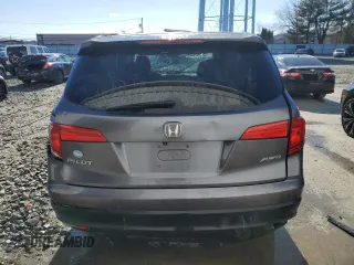 2016 Honda Pilot LX with VIN 5FNYF6H1XGB112706, listed as a Copart auction lot 47804085 with 0 mi miles and Salvage Title. Bid and sale history available at carsss.com. Image 6.