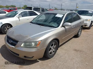 2006 Hyundai Sonata GLS with VIN 5NPEU46F56H148606, listed as a IAAI auction lot 42142541 with 106,144 mi miles and . Bid and sale history available at DreamBid. Image 2.