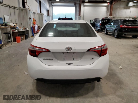 2016 Toyota Corolla L with VIN 2T1BURHE4GC660222, listed as a Copart auction lot 56940025 with 77,968 mi miles and Non repairable. Bid and sale history available at DreamBid. Image 6.