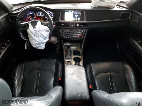 2017 Kia Optima SX Limited with VIN 5XXGV4L20HG129824, listed as a Copart auction lot 43150685 with 130,584 mi miles and Salvage Title. Bid and sale history available at carsss.com. Image 8.