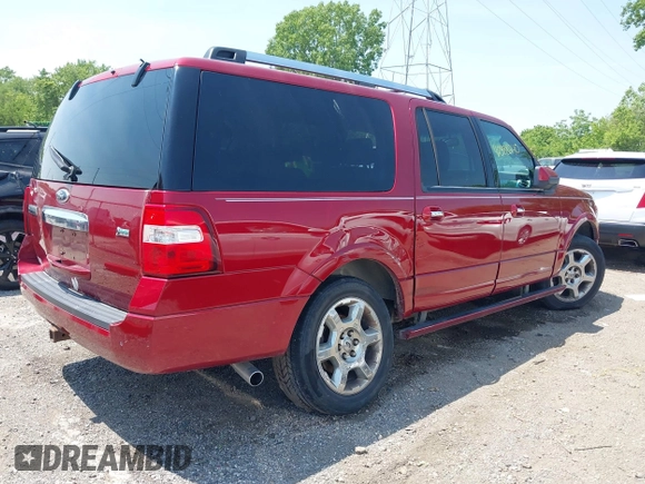 2013 Ford Expedition Max Limited z VIN 1FMJK2A55DEF33048, wystawiony jako IAAI lot #42388240 z przebiegiem 244 265 mil mil oraz . Historia ofert i sprzedaży dostępna na DreamBid. Obrazek 6.