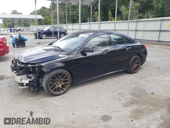 2016 Mercedes-Benz CLA 250 with VIN WDDSJ4GB8GN319962, listed as a Copart auction lot 52662394 with 84,827 mi miles and . Bid and sale history available at DreamBid. Image 1.