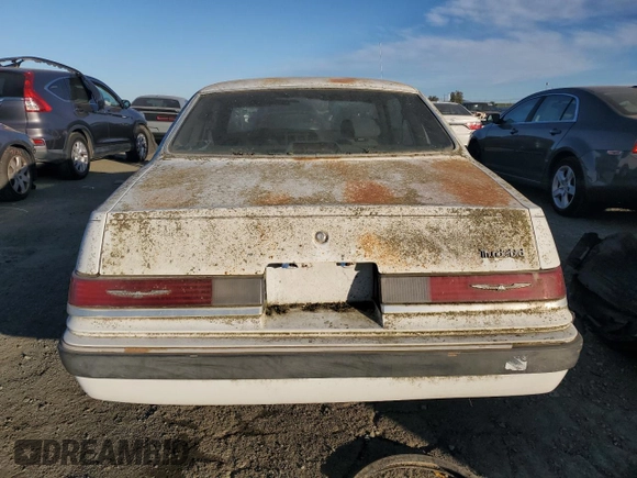 1986 Ford Thunderbird with VIN 1FABP4631GH154800, listed as a Copart auction lot 88333625 with Not Provided miles and Clean Title. Bid and sale history available at DreamBid. Image 6.