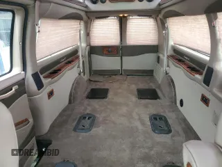 2018 GMC Savana Cargo Van with VIN 1GTW7BFG5J1160683, listed as a Copart auction lot 53020075 with 81,359 mi miles and Salvage Title. Bid and sale history available at carsss.com. Image 10.