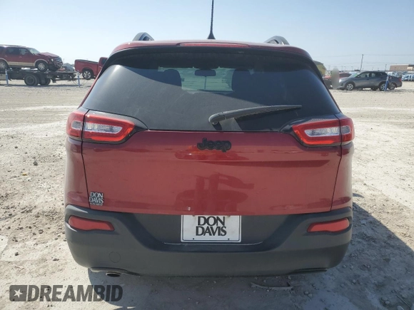 2017 Jeep Cherokee Sport with VIN 1C4PJLAB6HW669413, listed as a Copart auction lot 49135175 with 92,534 mi miles and Salvage Title. Bid and sale history available at carsss.com. Image 6.
