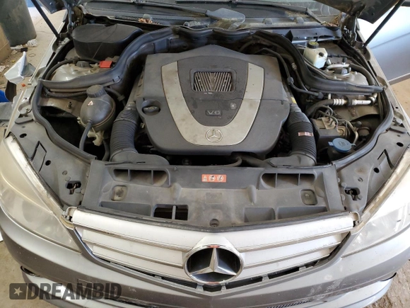 2009 Mercedes-Benz C 300 Sport with VIN WDDGF54X39F225434, listed as a Copart auction lot 53141085 with 194,350 mi miles and Salvage title. Bid and sale history available at DreamBid. Image 11.