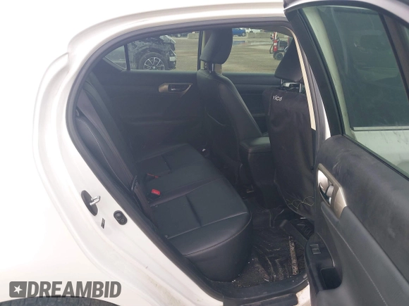 2014 Lexus CT 200h with VIN JTHKD5BH8E2196518, listed as a IAAI auction lot 41672745 with 126,655 mi miles and . Bid and sale history available at DreamBid. Image 8.