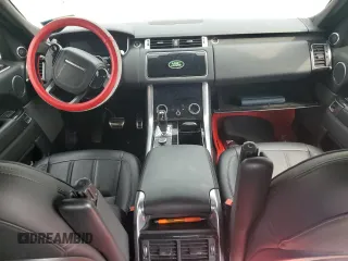 2022 Land Rover Range Rover Sport HSE Silver Edition with VIN SALWR2SU8NA218435, listed as a Copart auction lot 61110485 with 35,416 mi miles and Salvage title. Bid and sale history available at DreamBid. Image 8.