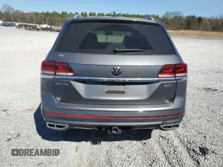 2022 Volkswagen Atlas SEL Premium R-Line with VIN 1V2FR2CA1NC501595, listed as a Copart auction lot 47357345 with 47,354 mi miles and Salvage title. Bid and sale history available at DreamBid. Image 6.