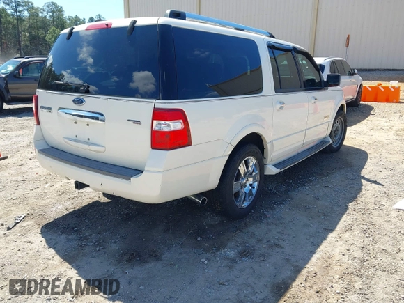 2007 Ford Expedition EL Limited with VIN 1FMFK19507LA18415, listed as a IAAI auction lot 41789617 with 219,455 mi miles. Bid and sale history available at carsss.com. Image 4.