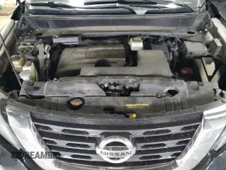 2017 Nissan Pathfinder SV with VIN 5N1DR2MM7HC662261, listed as a Copart auction lot 61438525 with 159,864 mi miles and Salvage title. Bid and sale history available at DreamBid. Image 12.