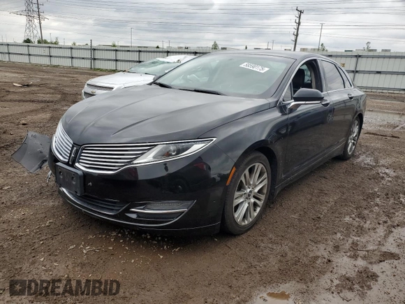 2014 Lincoln MKZ with VIN 3LN6L2GK5ER802115, listed as a Copart auction lot 58590175 with 113,022 mi miles and Salvage title. Bid and sale history available at DreamBid. Image 1.