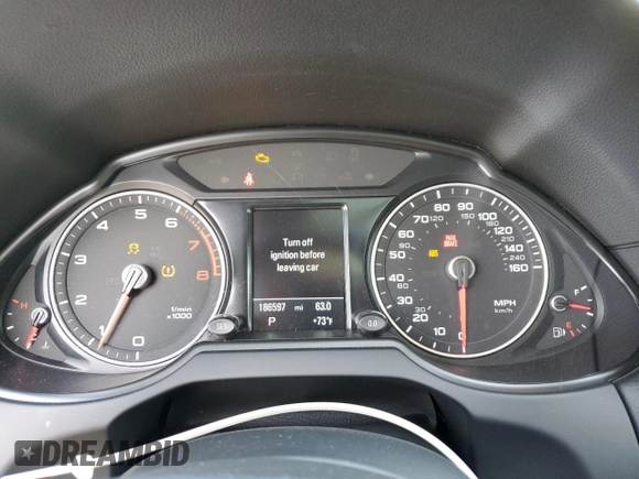 2014 Audi Q5 Premium Plus z VIN WA1LFAFP9EA046458, wystawiony jako Copart lot #55506255 z przebiegiem 186 597 mil mil oraz Szkoda całkowita • Salvage title. Historia ofert i sprzedaży dostępna na DreamBid. Obrazek 9.