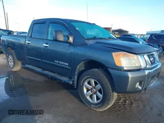 2010 Nissan Titan with VIN 1N6BA0FC1AN320629, listed as a IAAI auction lot 42491569 with 169,819 mi miles and . Bid and sale history available at DreamBid. Image 1.