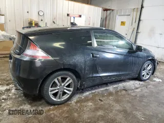 2013 Honda CR-Z EX with VIN JHMZF1C60DS002674, listed as a Copart auction lot 46168235 with 83,253 mi miles and Salvage Title. Bid and sale history available at carsss.com. Image 3.