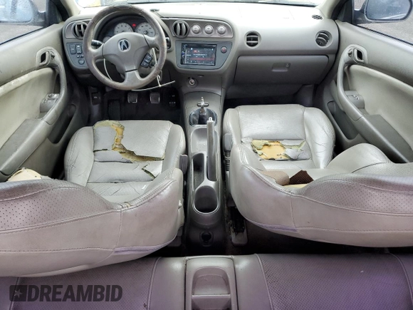 2005 Acura RSX with VIN JH4DC53885S004864, listed as a Copart auction lot 85570734 with 237,380 mi miles and Salvage title. Bid and sale history available at DreamBid. Image 8.