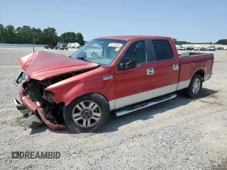 2008 Ford F-150 XLT with VIN 1FTPW12V48FA19252, listed as a Copart auction lot 59134935 with 214,004 mi miles and Salvage title. Bid and sale history available at DreamBid. Image 1.