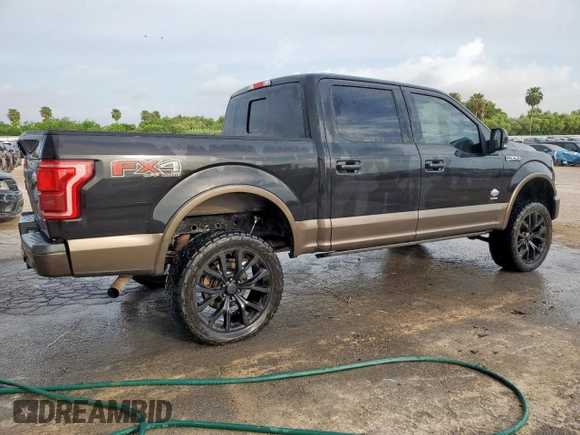 2015 Ford F-150 XLT with VIN 1FTEW1EG7FFB60916, listed as a Copart auction lot 63894135 with 176,035 mi miles and Clean title. Bid and sale history available at DreamBid. Image 3.