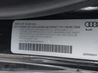 2013 Audi A7 3.0 Premium Plus with VIN WAUYGAFC8DN049555, listed as a IAAI auction lot 41576895 with 170,887 mi miles. Bid and sale history available at carsss.com. Image 9.