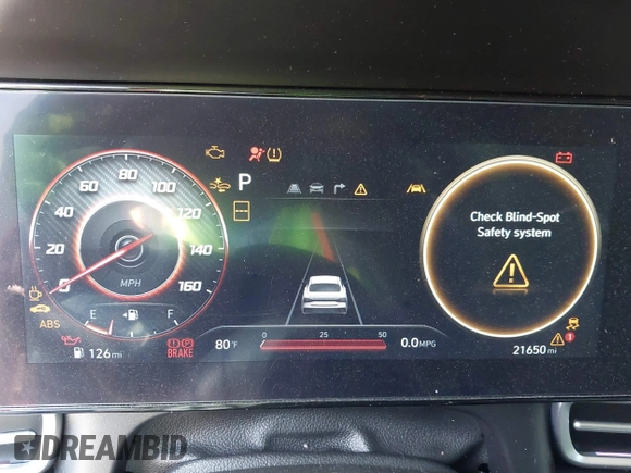 2024 Hyundai Elantra SEL with VIN KMHLM4DG8RU730160, listed as a IAAI auction lot 42344415 with 21,650 mi miles and . Bid and sale history available at DreamBid. Image 7.