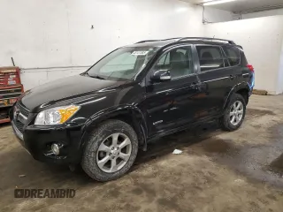 2012 Toyota RAV4 Limited with VIN 2T3DF4DV0CW242915, listed as a Copart auction lot 45141585 with 118,136 mi miles and Salvage Title. Bid and sale history available at DreamBid. Image 1.