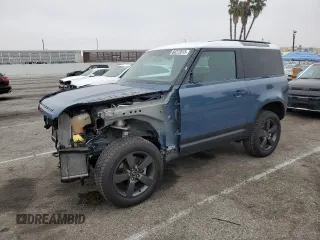 2023 Land Rover Defender S with VIN SALEJ6EX3P2122046, listed as a Copart auction lot 60272615 with 15,993 mi miles and Salvage title. Bid and sale history available at DreamBid. Image 1.