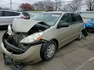2007 Toyota Sienna CE with VIN 5TDZK23C77S026167, listed as a Copart auction lot 53022725 with 237,966 mi miles and Salvage Title. Bid and sale history available at DreamBid. Image 12.
