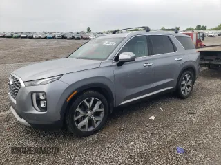2020 Hyundai Palisade SEL with VIN KM8R3DHEXLU114408, listed as a Copart auction lot 55944345 with 62,878 mi miles and Salvage title. Bid and sale history available at DreamBid. Image 1.