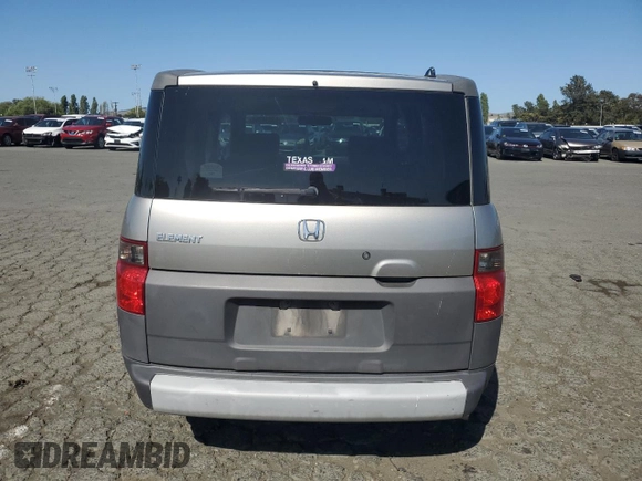 2004 Honda Element EX with VIN 5J6YH286X4L022022, listed as a Copart auction lot 53838365 with 288,203 mi miles and Clean title. Bid and sale history available at DreamBid. Image 6.