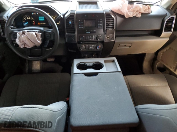 2017 Ford F-150 XL with VIN 1FTEX1EPXHKC67255, listed as a Copart auction lot 45247725 with 150,338 mi miles and Salvage Title. Bid and sale history available at carsss.com. Image 8.