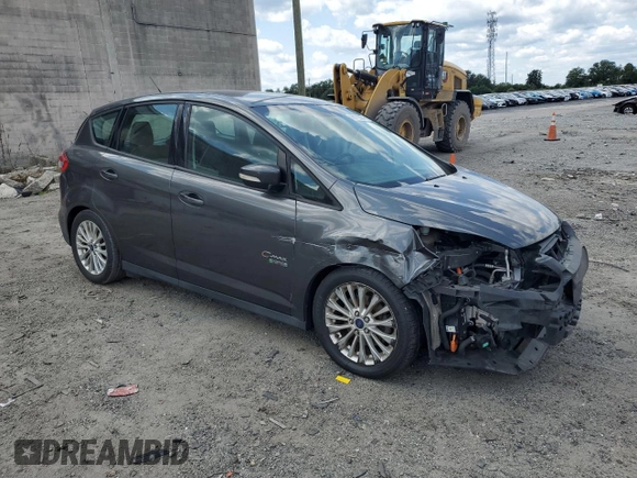 2017 Ford C-Max SE with VIN 1FADP5EU6HL107754, listed as a Copart auction lot 68112384 with 167,909 mi miles and Salvage Title. Bid and sale history available at carsss.com. Image 4.