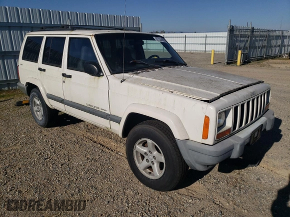 2000 Jeep Cherokee Police with VIN 1J4FF48SXYL131866, listed as a Copart auction lot 87535995 with 235,598 mi miles and Clean Title. Bid and sale history available at carsss.com. Image 4.