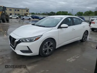 2020 Nissan Sentra SV z VIN 3N1AB8CVXLY306902, wystawiony jako Copart lot #51551735 z przebiegiem 31 487 mil mil oraz Czysty tytuł • Clean title. Historia ofert i sprzedaży dostępna na DreamBid. Obrazek 1.