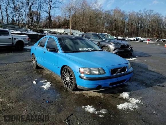 2004 Volvo S60 with VIN YV1RS61T642323471, listed as a Copart auction lot 83205844 with 193,096 mi miles and Salvage Title. Bid and sale history available at carsss.com. Image 10.