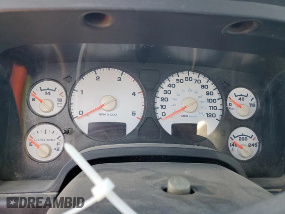 2004 Dodge Ram 2500 SLT with VIN 3D7KA28C54G240684, listed as a Copart auction lot 86388774 with 295,574 mi miles and Salvage Title. Bid and sale history available at carsss.com. Image 9.